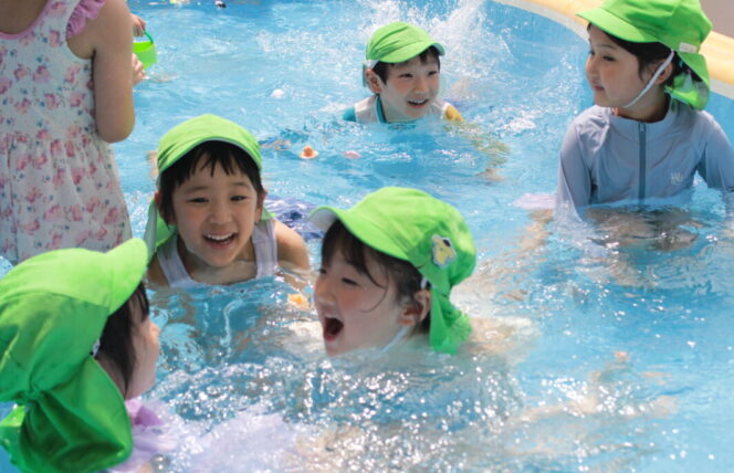 １学期最後のプール