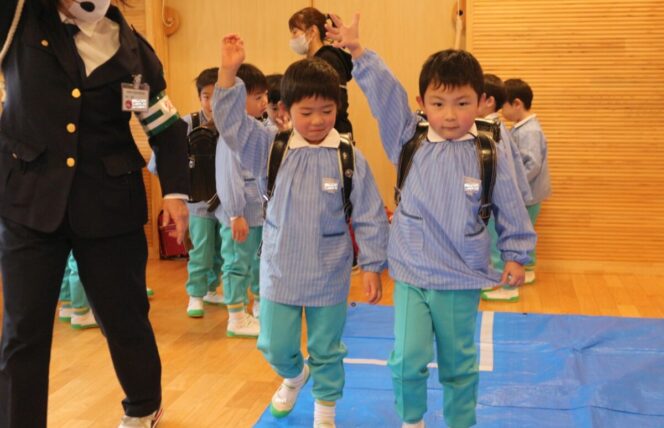 交通安全教室🚥 (すずか幼稚園・第２すずかきしおか幼稚園)