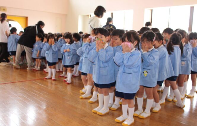 避難訓練 (すずか幼稚園)
