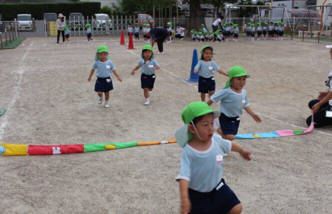 運動会に向けて・・・ (すずか幼稚園)