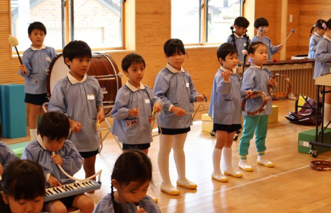 発表会に向けて・・・ (第２すずかきしおか幼稚園)