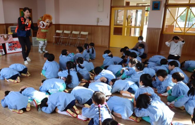 消防署出前講座🚒 (すずか幼稚園)