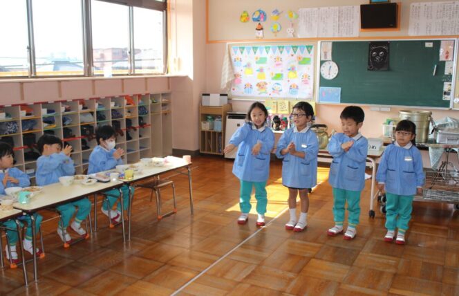 今日の子どもたち😊（すずか幼稚園）