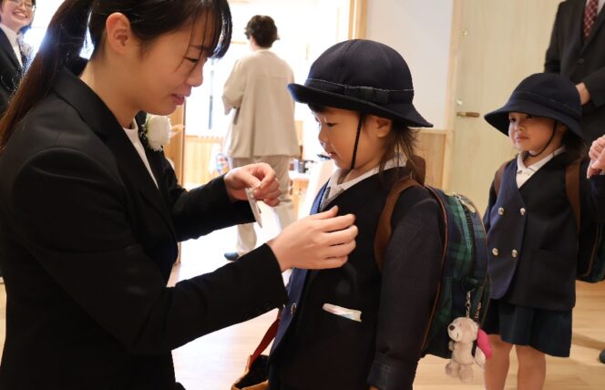 入園式🌷 (第２すずかきしおか幼稚園)