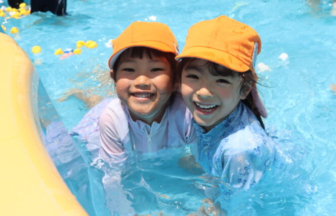 プールが始まりました🌻 (すずか幼稚園)