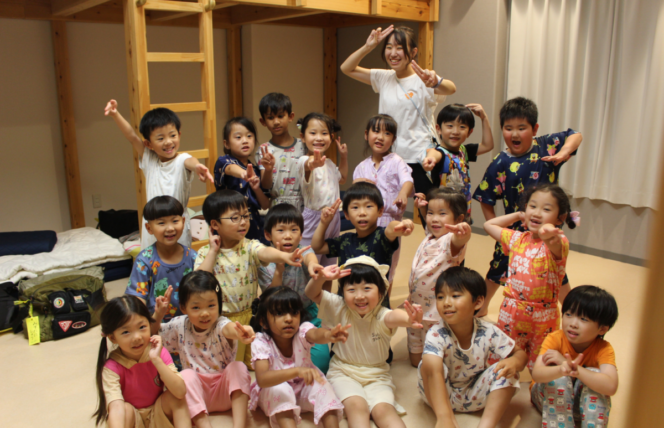 お泊まり会🌻 (すずか幼稚園)